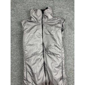 Falke Triggerpoint Sport Vest Womens Large Gray Full Zip Insulated TriggerPoint